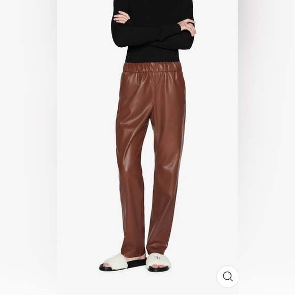 EUC Anine Bing- Colton Track Pant in Brown. Size XS - Picture 1 of 5